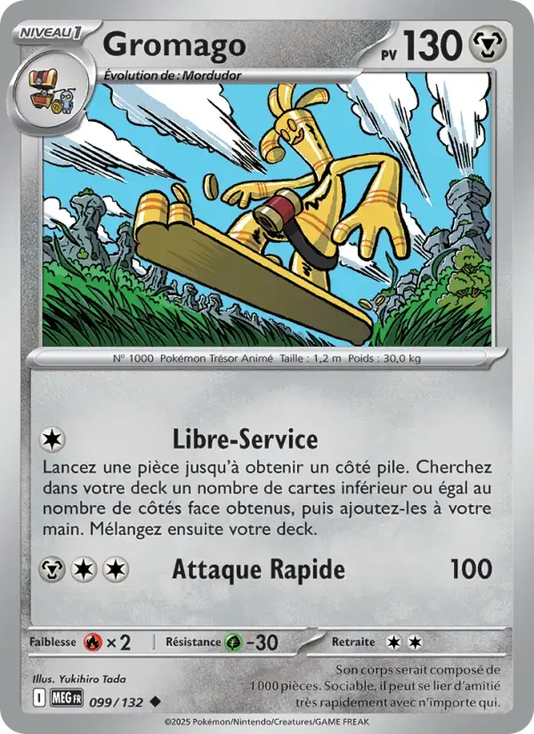 Carte Pokémon Gromago #099 — Méga-Évolution