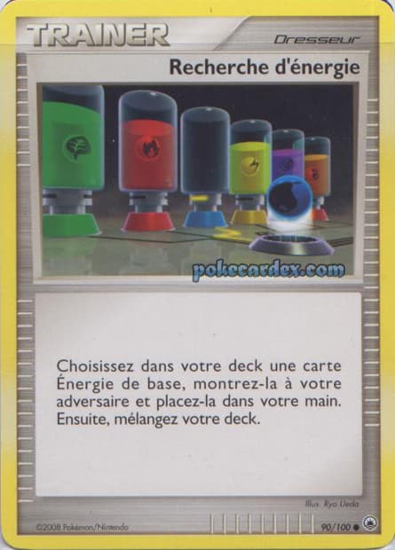 Carte Pokémon Recherche d'énergie #90 — Aube Majestueuse