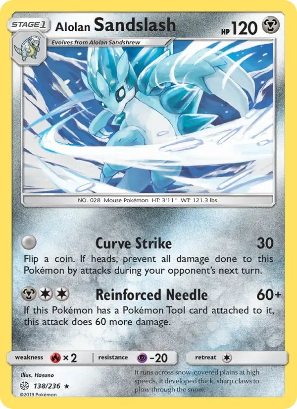 Alolan Sandslash #138 — Cosmic Eclipse