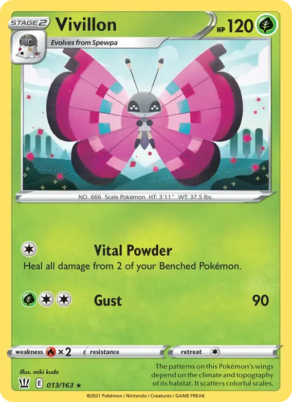 Vivillon #13 — Battle Styles