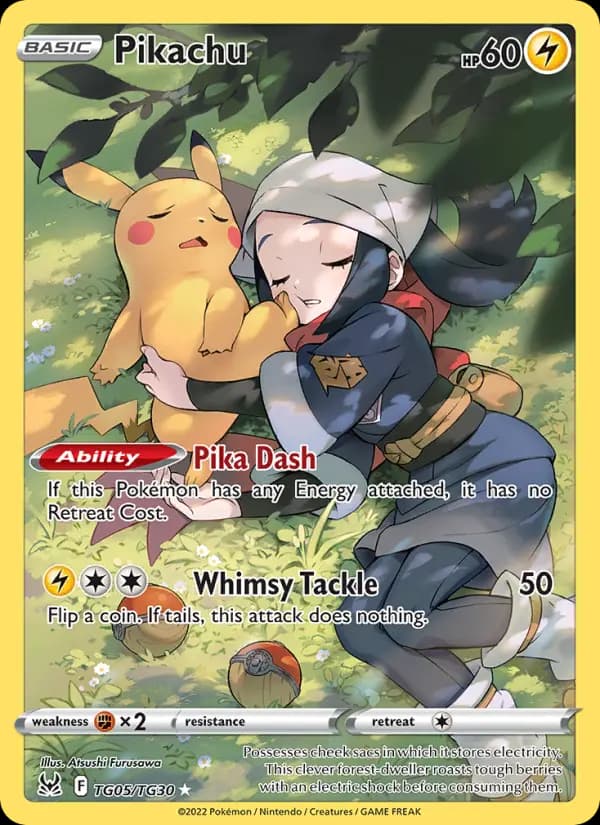 Pikachu #TG05 — Lost Origin