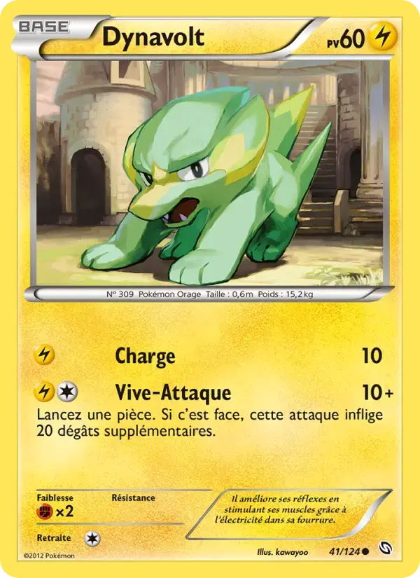 Carte Pokémon Dynavolt #41 — Dragons Exaltés