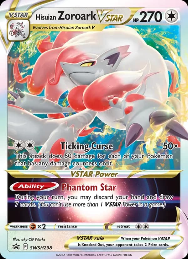 Hisuian Zoroark VSTAR #SWSH298 — Sword & Shield Promos