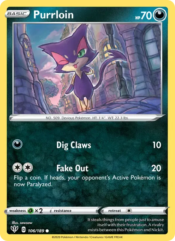 Purrloin #106 — Darkness Ablaze