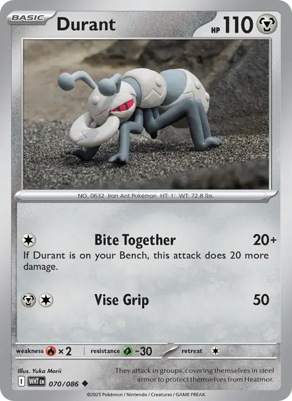 Durant #070 — White Flare