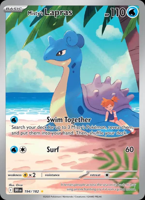 Misty's Lapras #194 — Destined Rivals