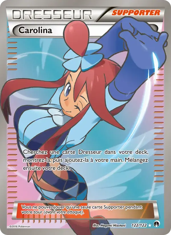 Carte Pokémon Carolina #122 — Rupture Turbo