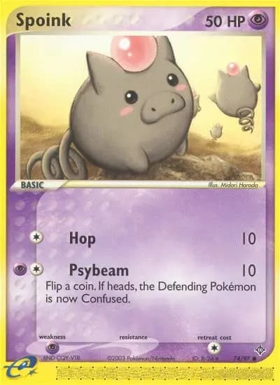 Spoink #74 — Dragon