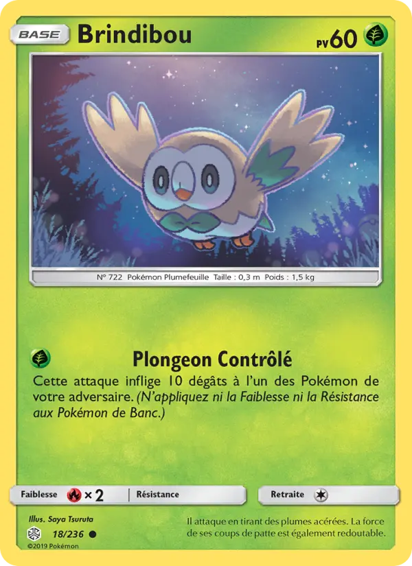 Carte Pokémon Brindibou #18 — Éclipse Cosmique