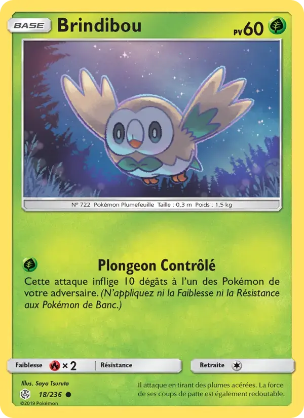 Carte Pokémon Brindibou #18 — Éclipse Cosmique