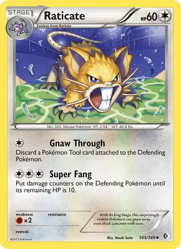 Raticate #105 — Boundaries Crossed