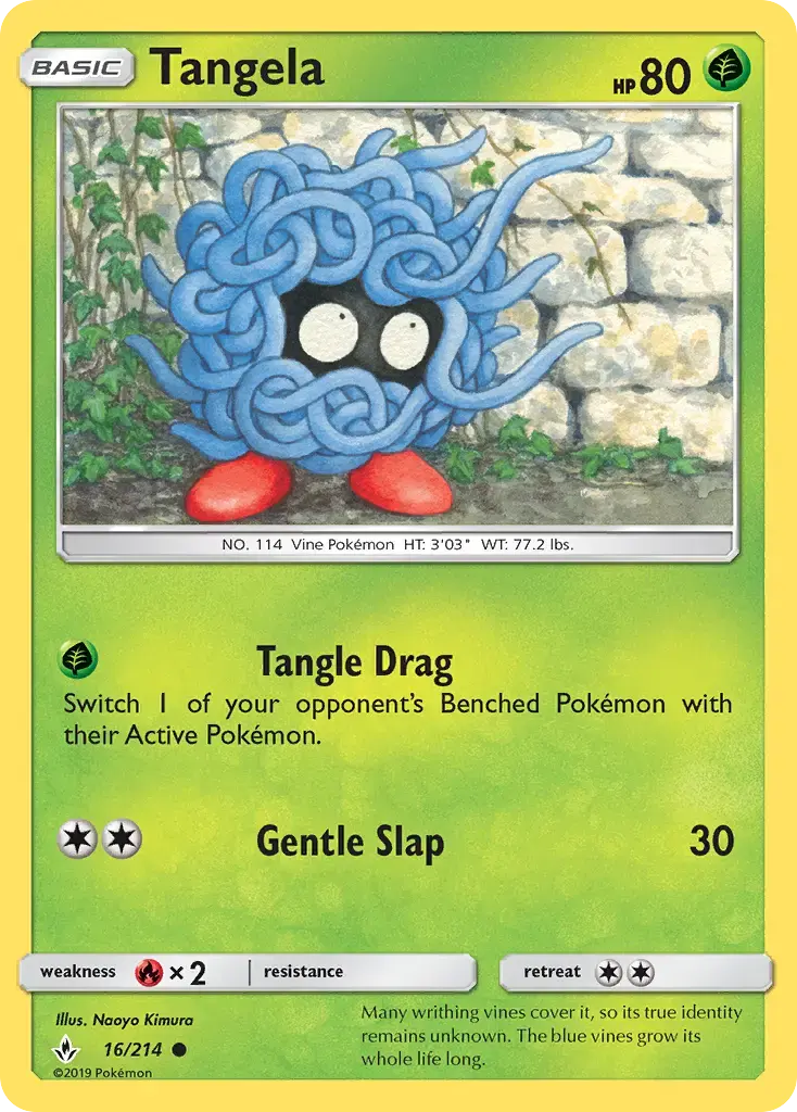 Tangela #16 — Unbroken Bonds