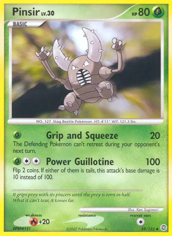 Pinsir #59 — Secret Wonders