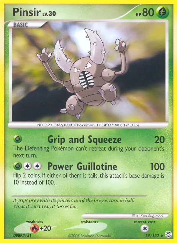 Pinsir #59 — Secret Wonders