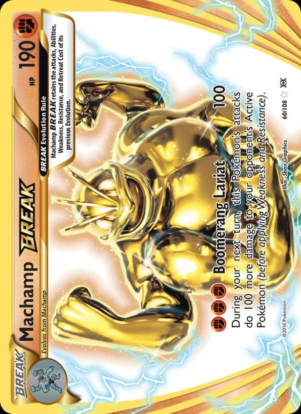 Machamp BREAK #60 — Evolutions