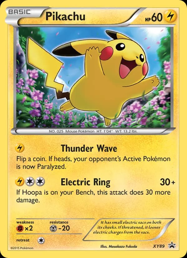 Pikachu #XY89 — XY Promos
