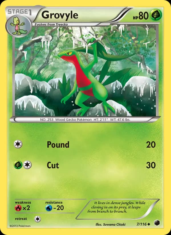 Grovyle #7 — Plasma Freeze