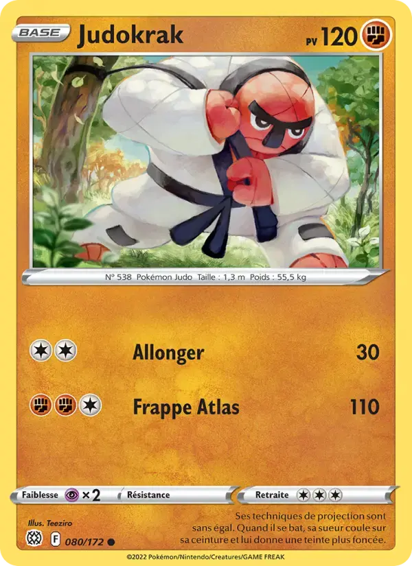 Carte Pokémon Judokrak #080 — Stars Étincelantes