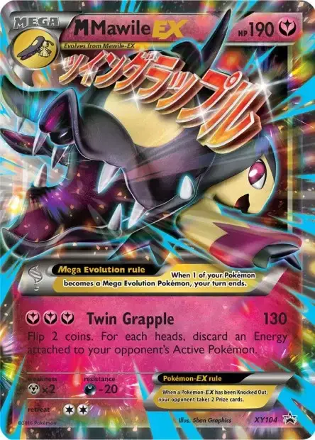 Carte Pokémon Méga Mysdibule-EX #XY104 — Jumbo