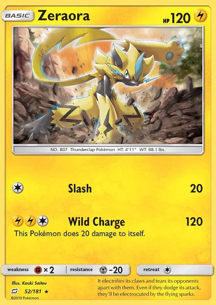 Zeraora #52 — Team Up