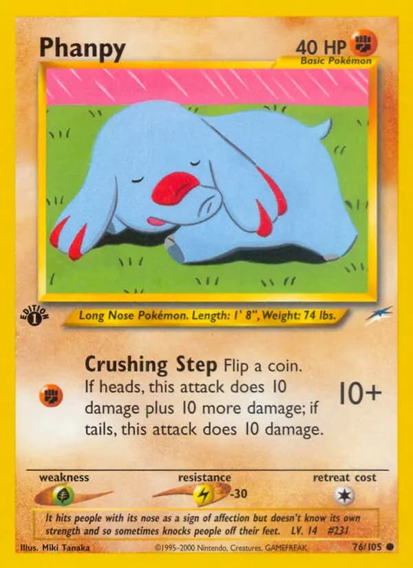 Phanpy #76 — Neo Destiny