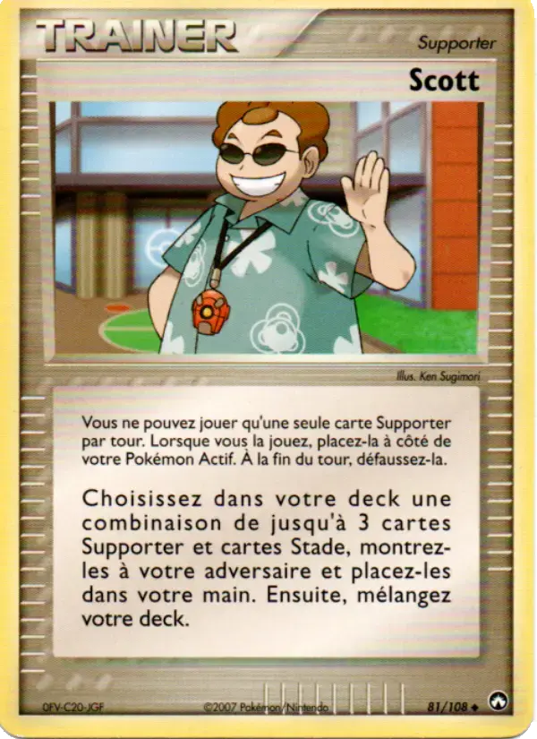 Carte Pokémon Scott #81 — Gardiens du Pouvoir