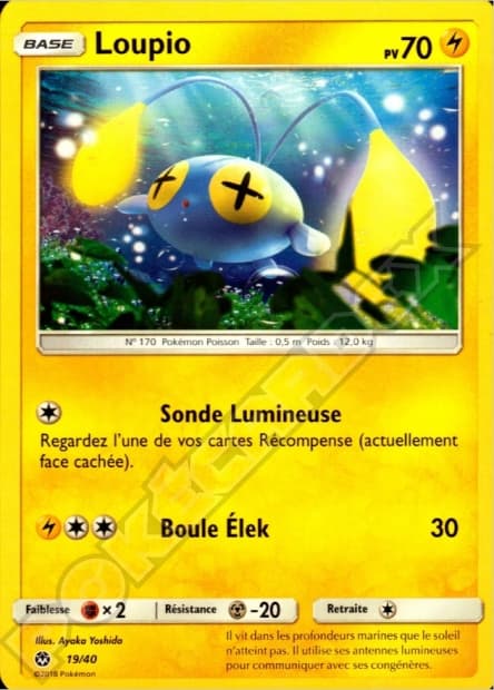 Chinchou #19 — 2018 McDonald's Collection