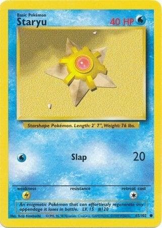 Staryu #65 — Base Set