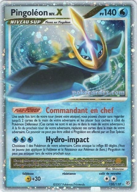 Carte Pokémon Pingoléon #120 — Diamant et Perle