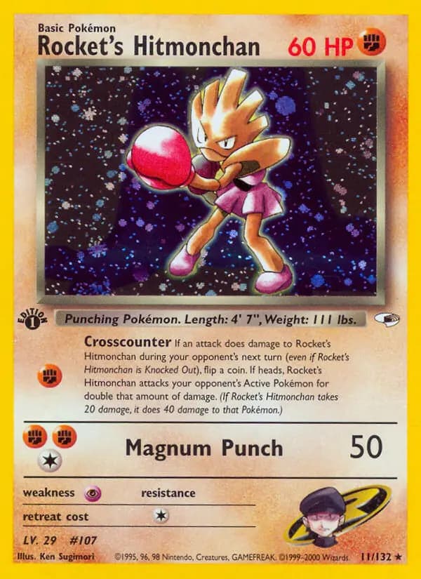 Rocket's Hitmonchan #11 — Gym Heroes