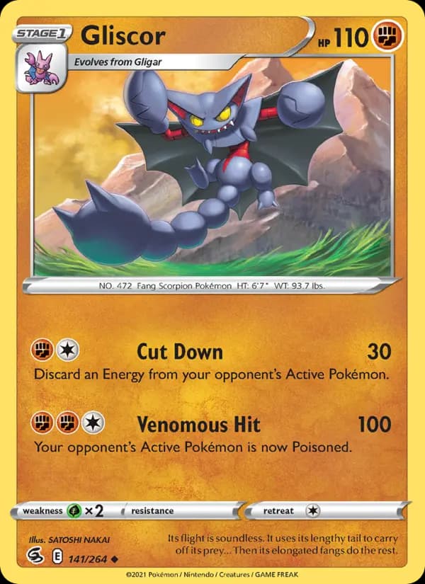 Gliscor #141 — Fusion Strike