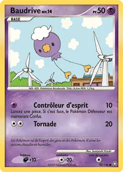 Carte Pokémon Baudrive #92 — Éveil des Légendes