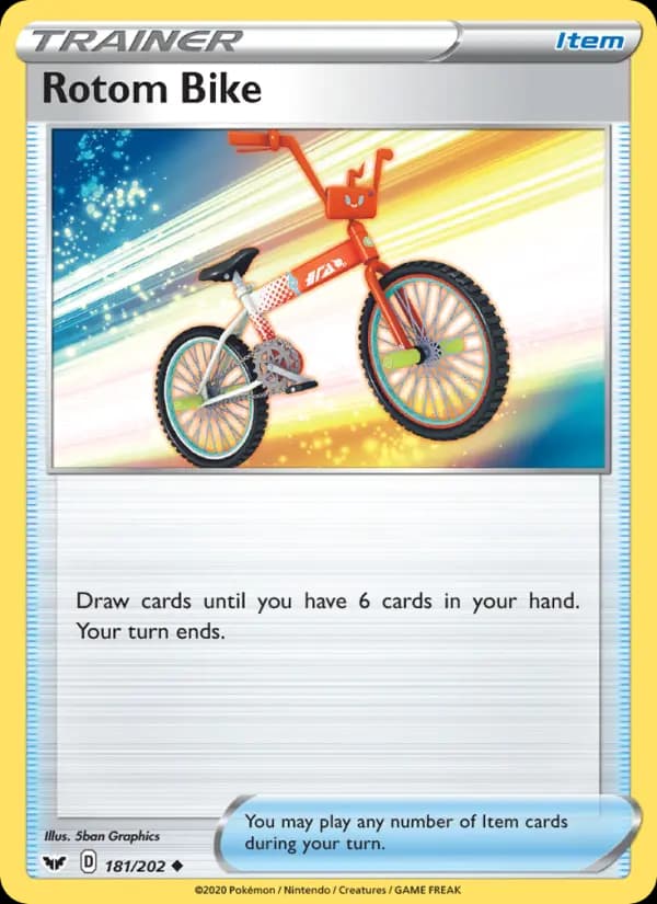 Rotom Bike #181 — Sword & Shield