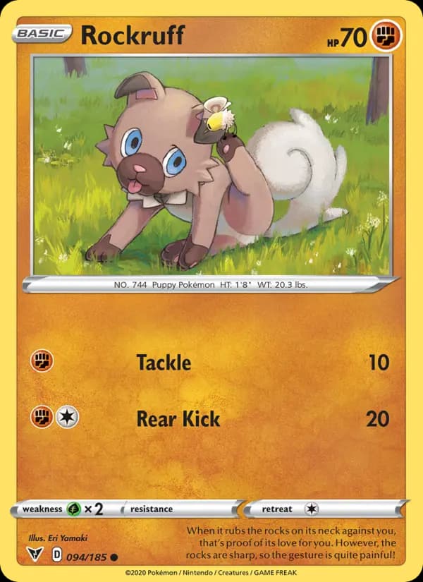 Rockruff #94 — Vivid Voltage