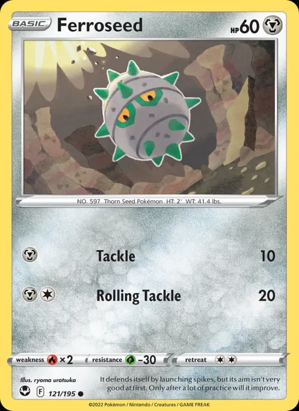 Ferroseed #121 — Silver Tempest