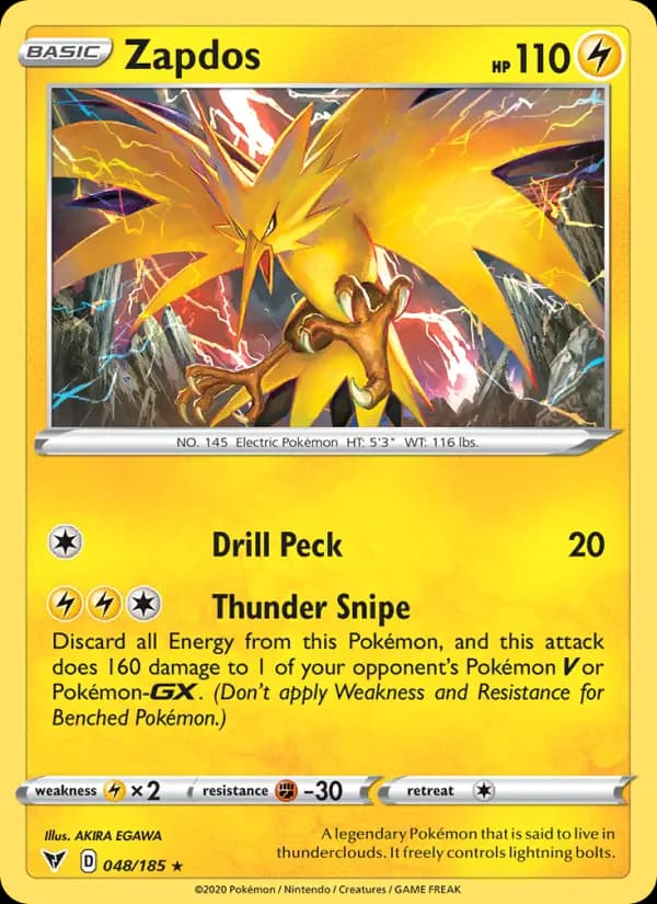 Zapdos #48 — Vivid Voltage