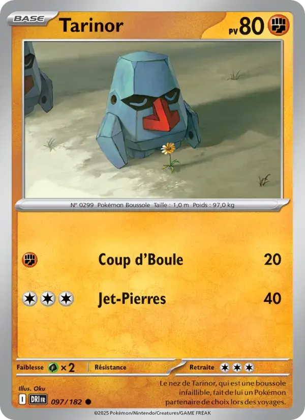 Carte Pokémon Tarinor #097 — Rivalités Destinées
