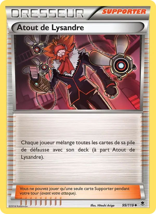 Carte Pokémon Atout de Lysandre #99 — Vigueur Spectrale
