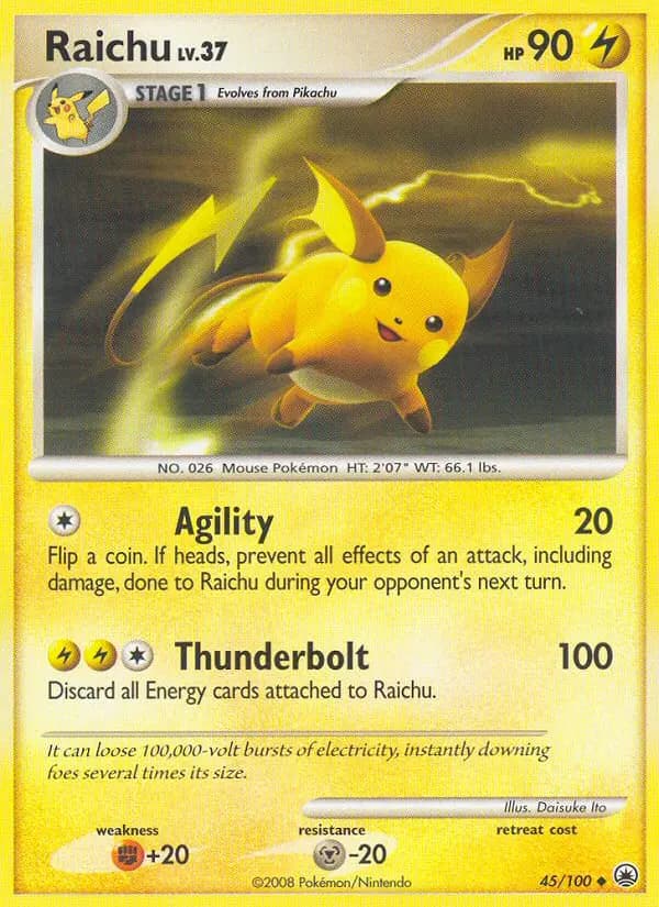Raichu #45 — Majestic Dawn