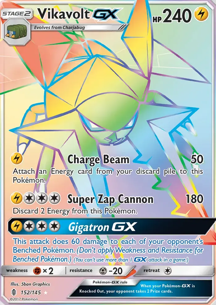 Vikavolt GX #152 — Guardians Rising