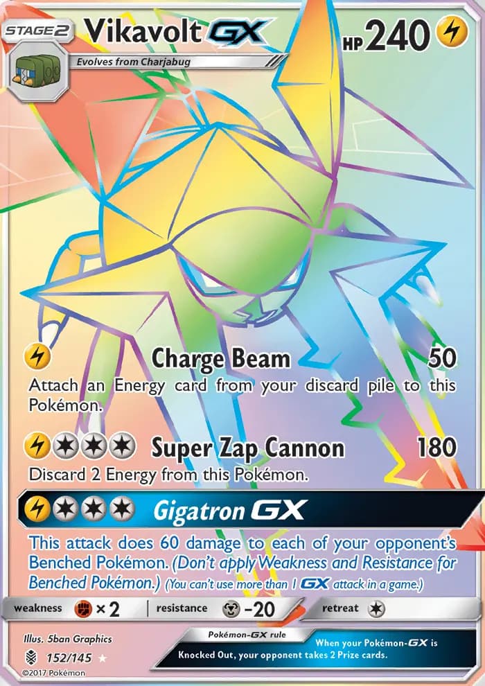 Vikavolt GX #152 — Guardians Rising
