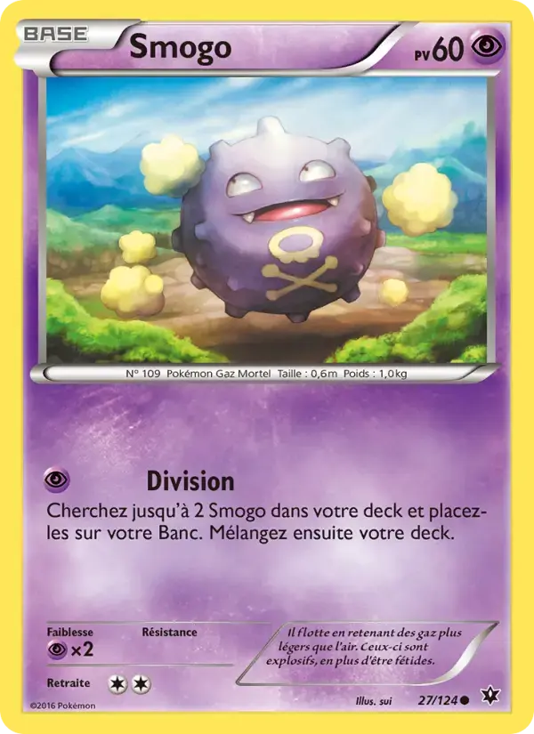 Carte Pokémon Smogo #27 — Impact des Destins
