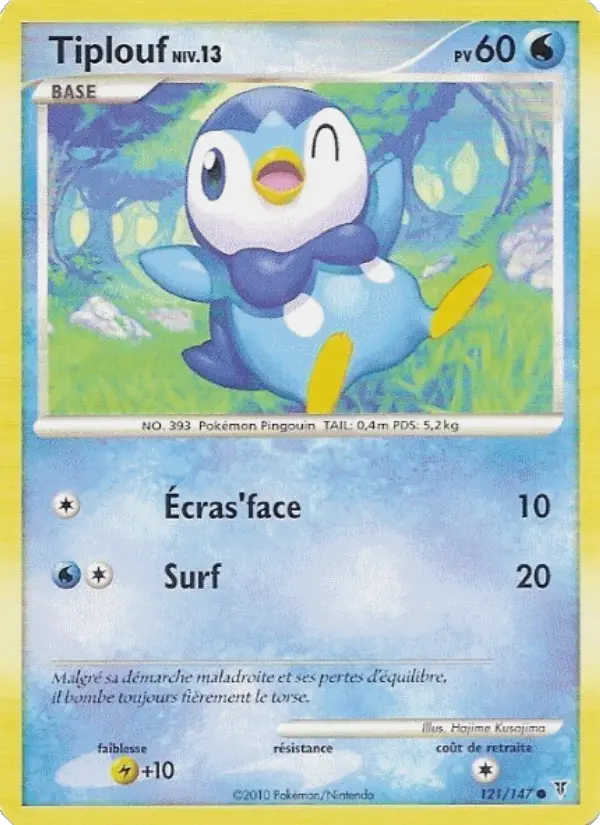 Carte Pokémon Tiplouf #121 — Vainqueurs Suprêmes