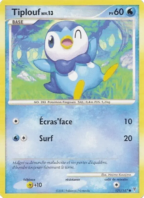 Carte Pokémon Tiplouf #121 — Vainqueurs Suprêmes