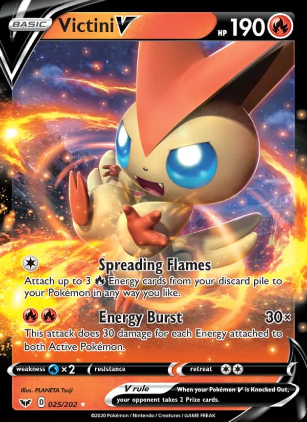 Victini V #25 — Sword & Shield