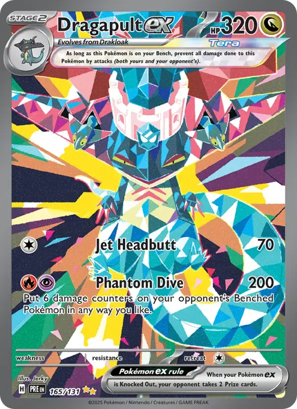Dragapult ex #165 — Prismatic Evolutions