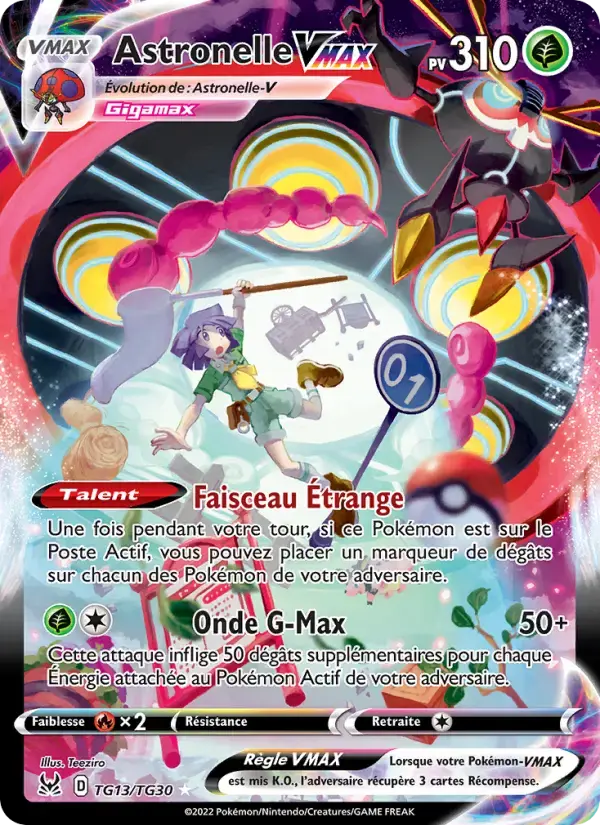 Carte Pokémon Astronelle VMAX #TG13 — Origine Perdue