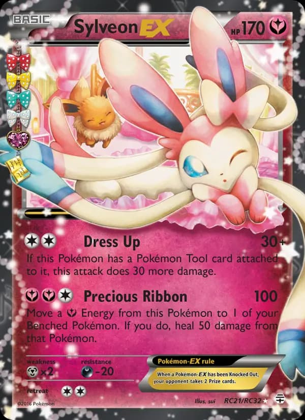 Sylveon EX #RC21 — Generations