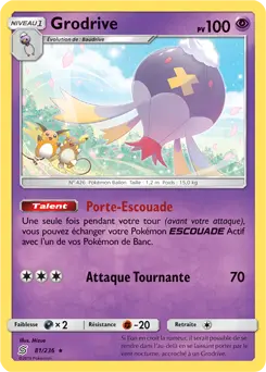 Carte Pokémon Grodrive #81 — Harmonie des Esprits