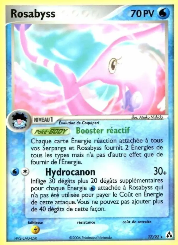 Carte Pokémon Rosabyss #17 — Créateurs de Légendes
